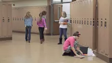 The power of one - School locker